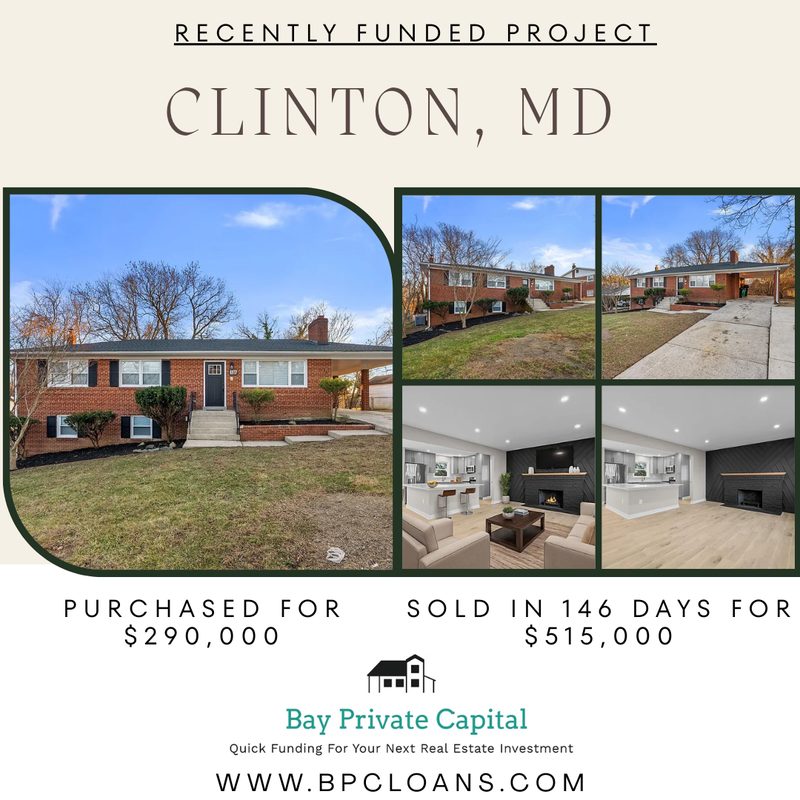 Before and after renovation funded by Bay Private Capital