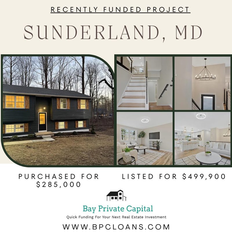 Before and after renovation funded by Bay Private Capital