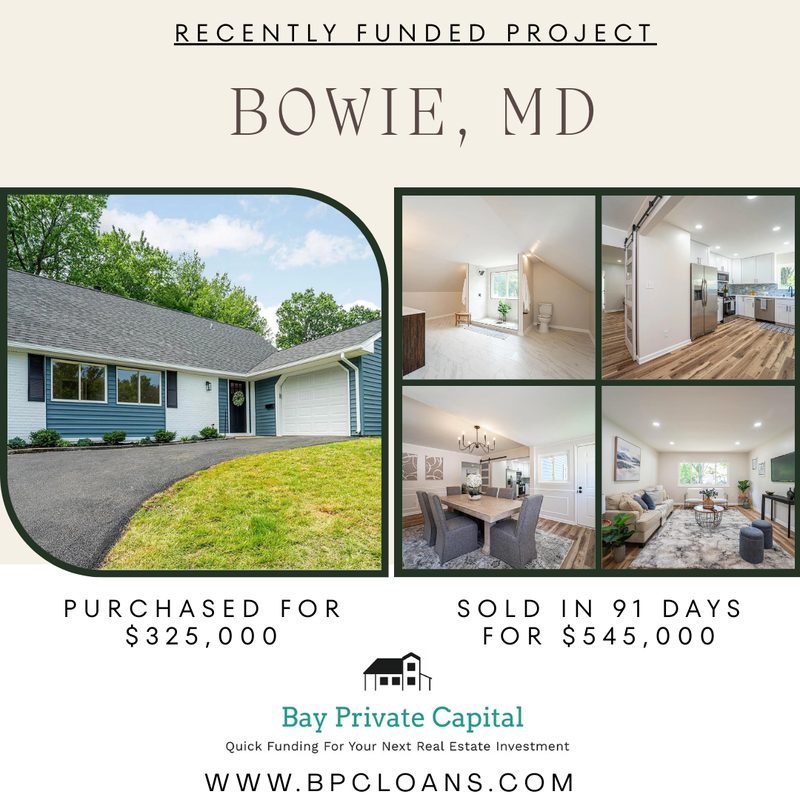 Before and after renovation funded by Bay Private Capital